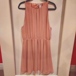 H&M Midi Blush Pink Dress